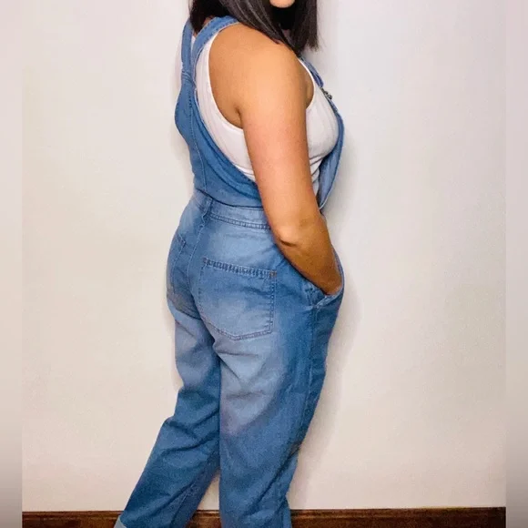 Lilly Distressed Overalls - Picture 4 of 4